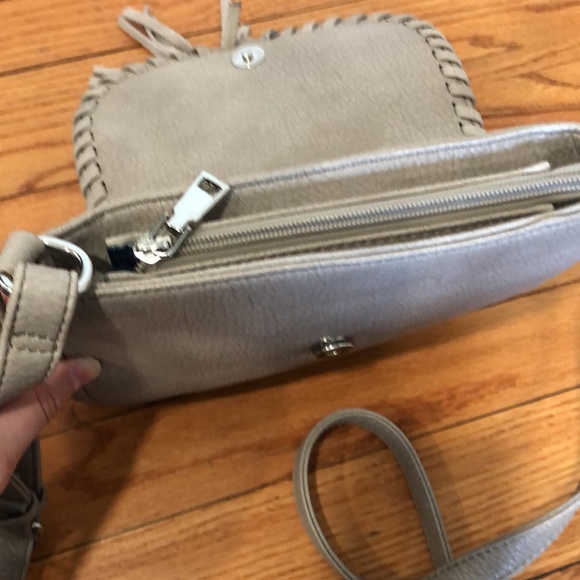 Grey moda luxe crossbody bag - Picture 6 of 6
